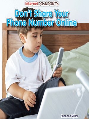 cover image of Don't Share Your Phone Number Online